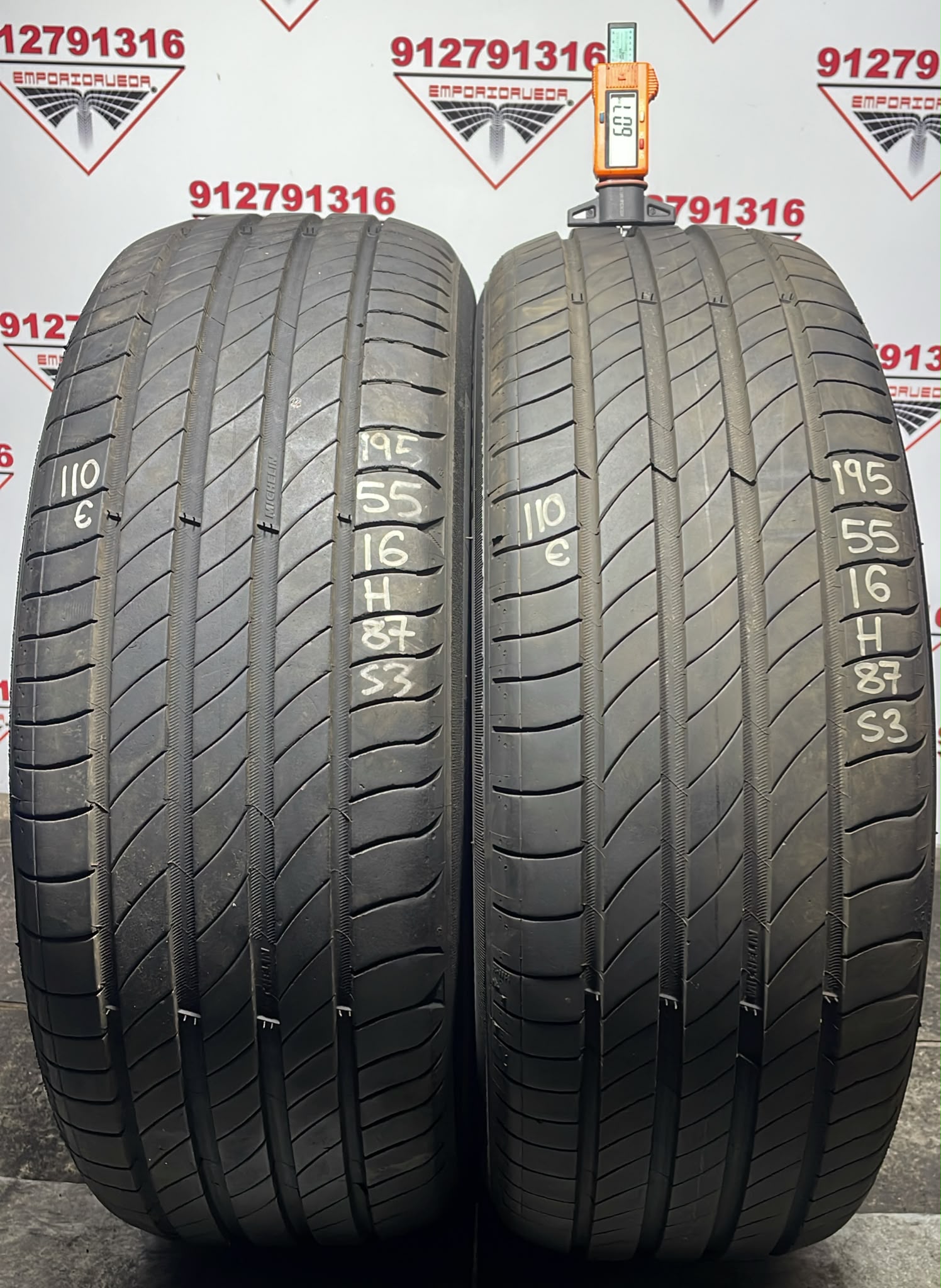 MICHELIN PRIMACY 4 USADO  195/55 R16 87 H